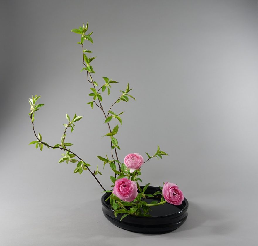 Ikebana, Sogetsu, Moribana