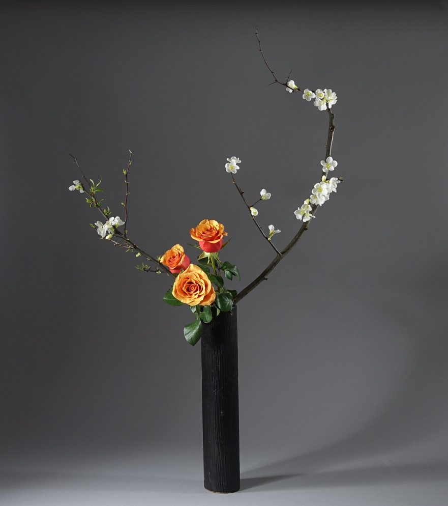 Ikebana, Sogetsu, Nageire