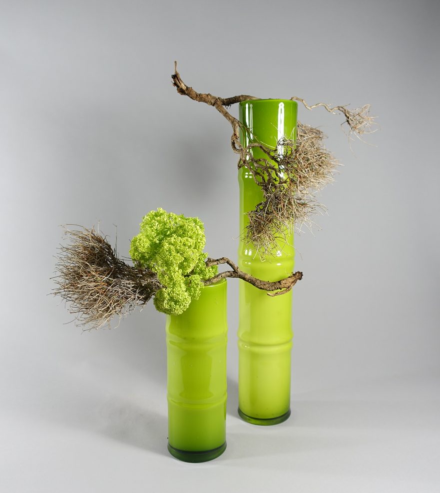 Ikebana, Sogetsu, freies Arrangement (von Kimiko Tabuki)