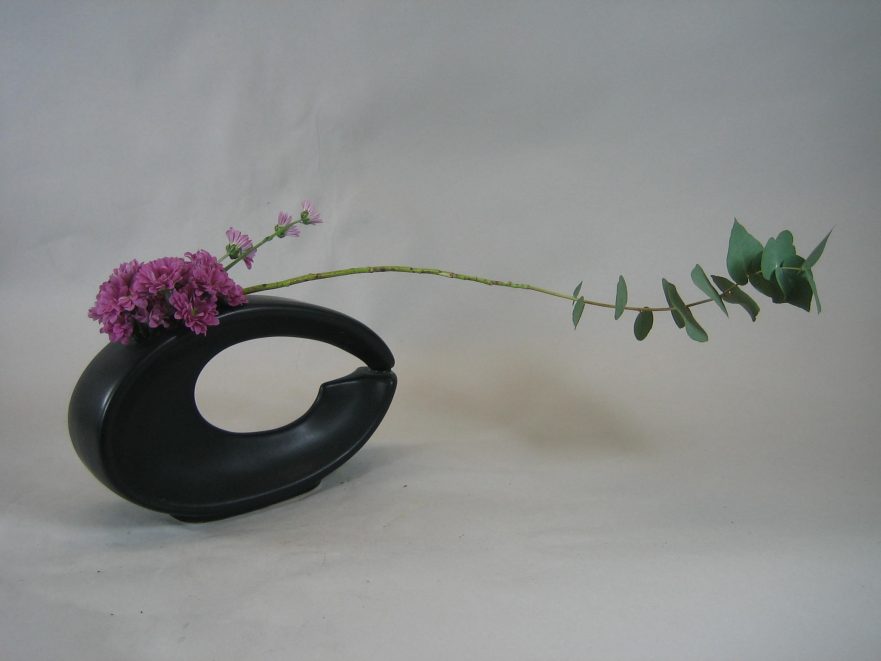 Ikebana, Sogetsu, freies Arrangement (von Ursula Winand)