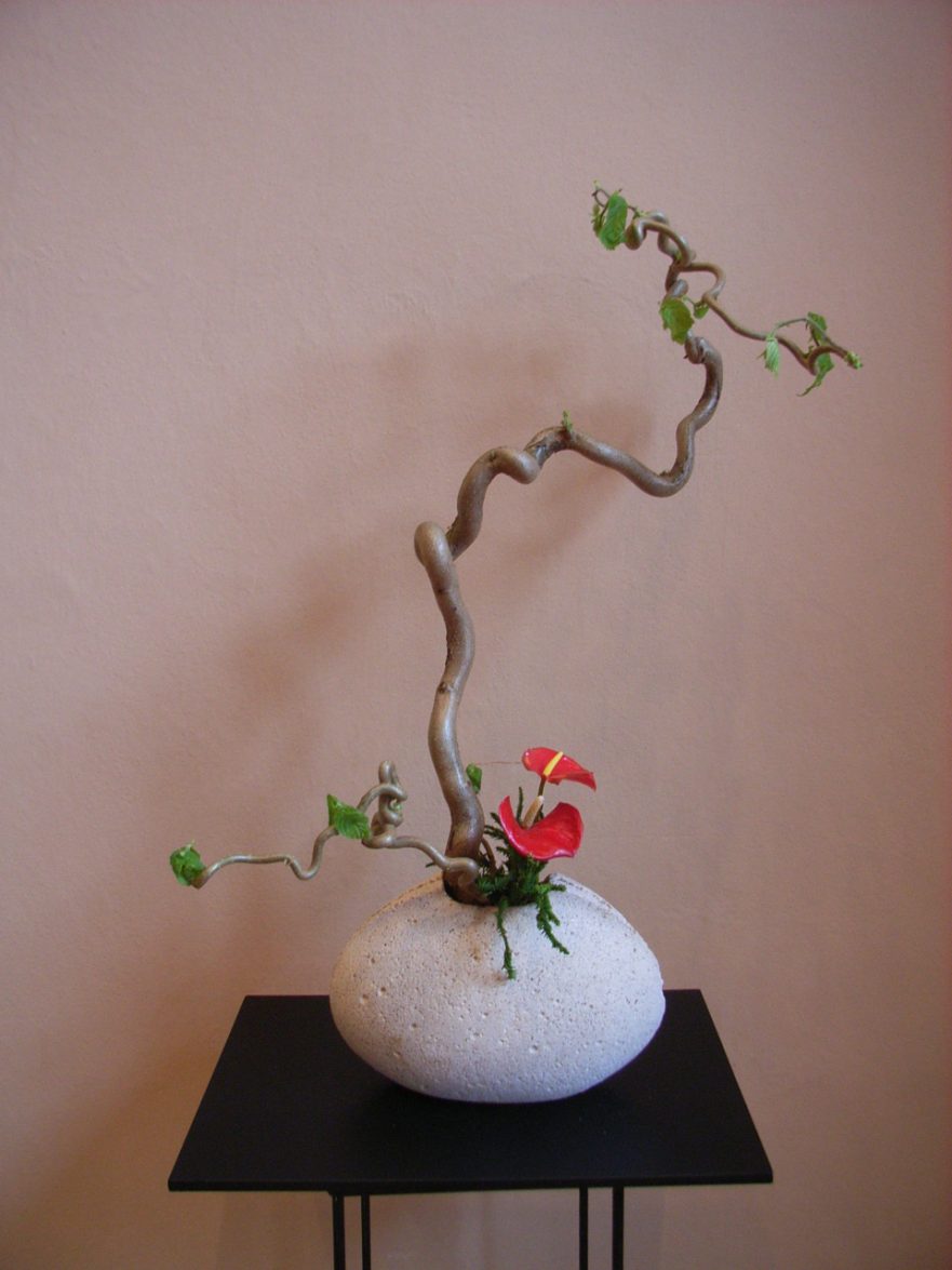 Sogetsu Schule, Ikebana, M. Pucks, Berlin